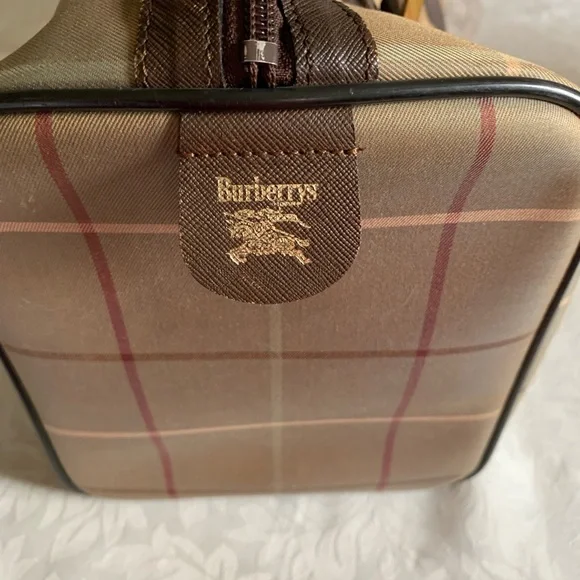 VintageBurberrys Tan and Brown Plaid
